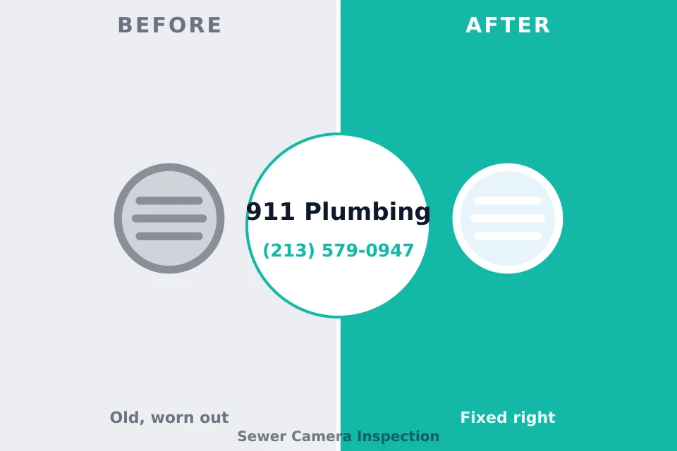 Before and after: plumbing company Ashland, NE